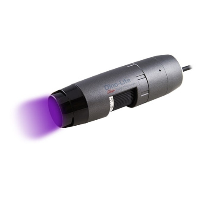 Microscop USB cu distanta mare de lucru, iluminare alba si UV (400 nm)